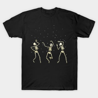 Skeletons dancing T-Shirt